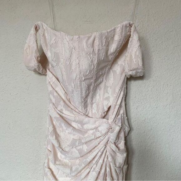 House of CB 'Cesca' Vintage Cream Floral Maxi NWOT size XL - Picture 9 of 13